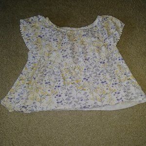 UGC OLD NAVY GIRLS FLORAL TANK